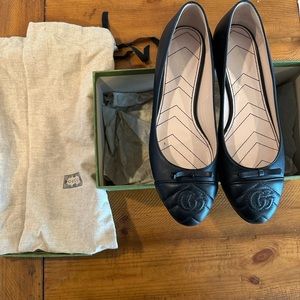 Gucci ballet flats - “Napa Charlotte”